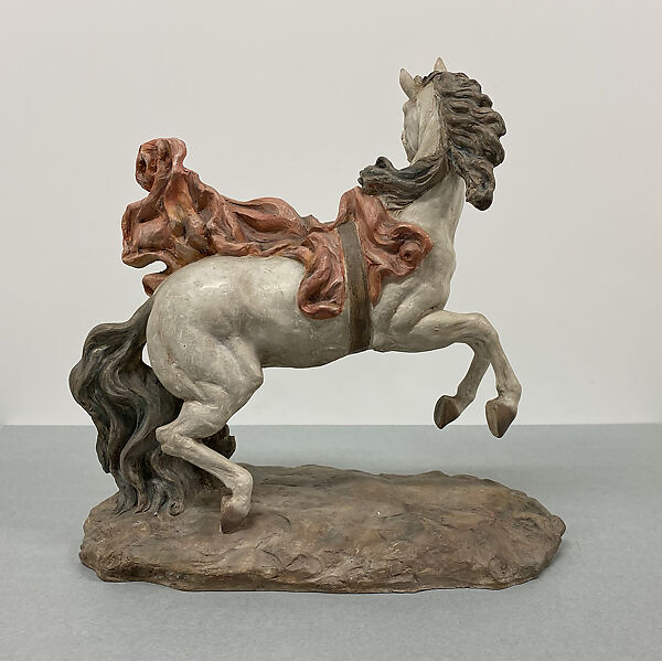 Horse, Giorgio de Chirico (Italian (born Greece), Vólos 1888–1978 Rome), Polychromed terracotta