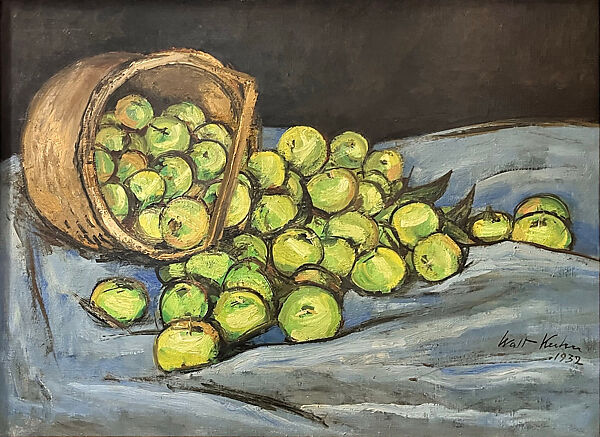 Apples from Maine, Walt Kuhn (American, New York 1877–1949 White Plains, New York), Oil on canvas 