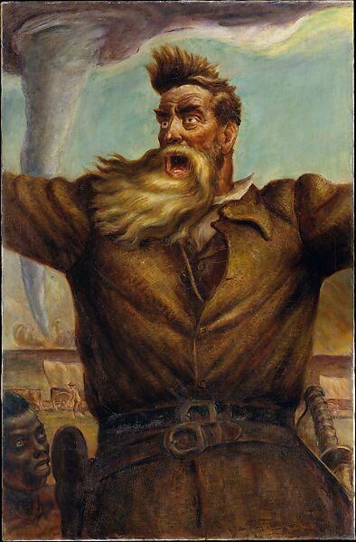 John Brown, John Steuart Curry (American, Dunavant, Kansas 1897–1946 Madison, Wisconsin), Oil on canvas 