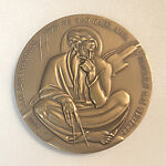 God the Creator, Albert W. Wein (American, New York 1915–1991 Valhalla, New York), Bronze