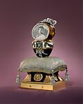 Easter Egg, Picq, Césard and Guesdon for Cartier, Gold, diamonds, pearls, fluorite, enamel