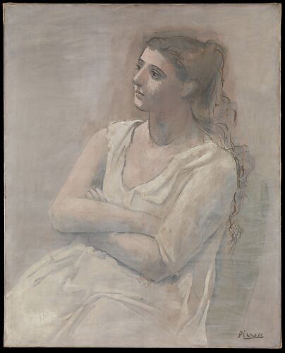 Pablo Picasso   Woman in White   The Metropolitan Museum of Art