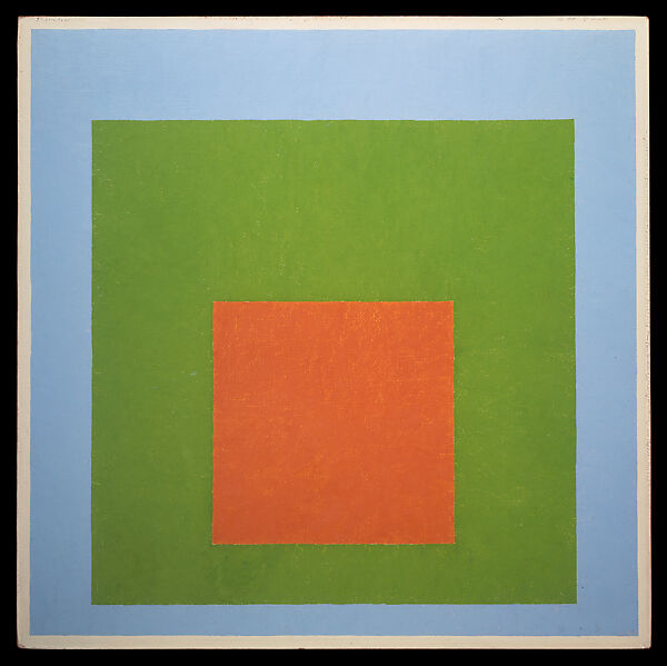 Homage to the Square: Young, Josef Albers  American, born Germany, Oil on Masonite