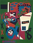 Semé, Stuart Davis  American, Oil on canvas