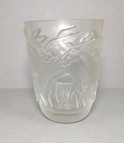 Vase, Andries Dirk Copier (Dutch, 1901–1992), Glass 