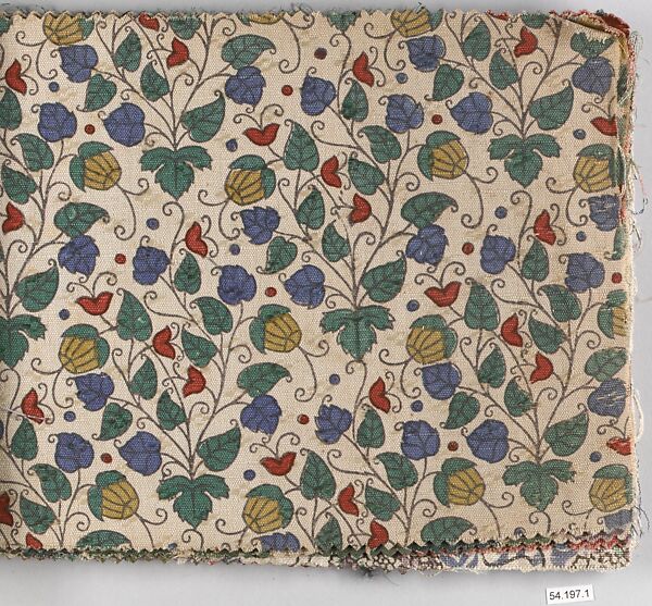 Album, Unknown Designers, Cotton, silk, wool and linen, Austrian