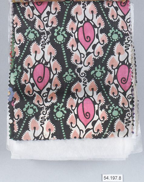 Album, Unknown Designers, Silk and wool, Austrian