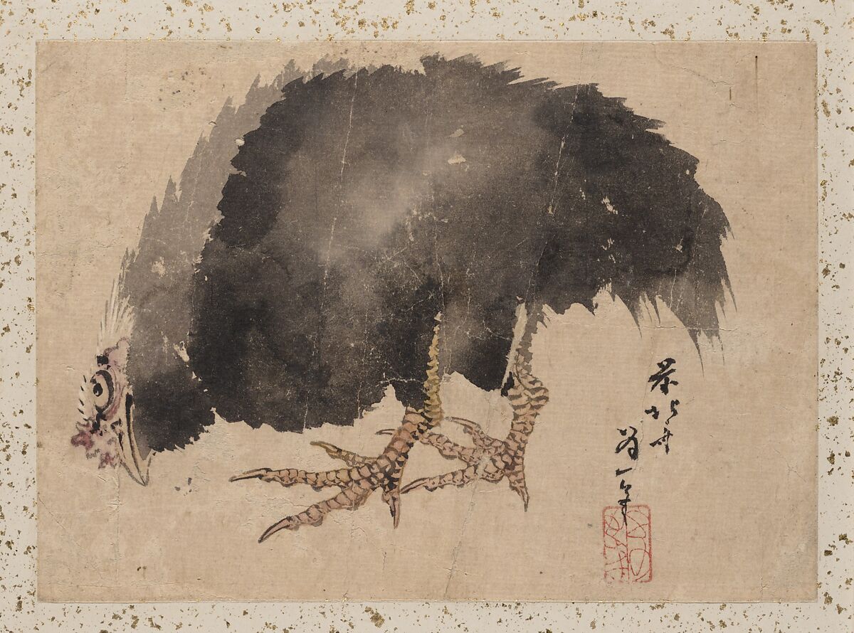 Album of Sketches by Katsushika Hokusai and His Disciples, Katsushika Hokusai (Japanese, Tokyo (Edo) 1760–1849 Tokyo (Edo)) and others, Album of one hundred and nine leaves; ink on paper, ink and color on paper, Japan