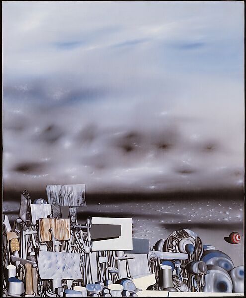 The Mirage of Time, Yves Tanguy (American (born France), Paris 1900–1955 Woodbury, Connecticut), Oil on canvas 