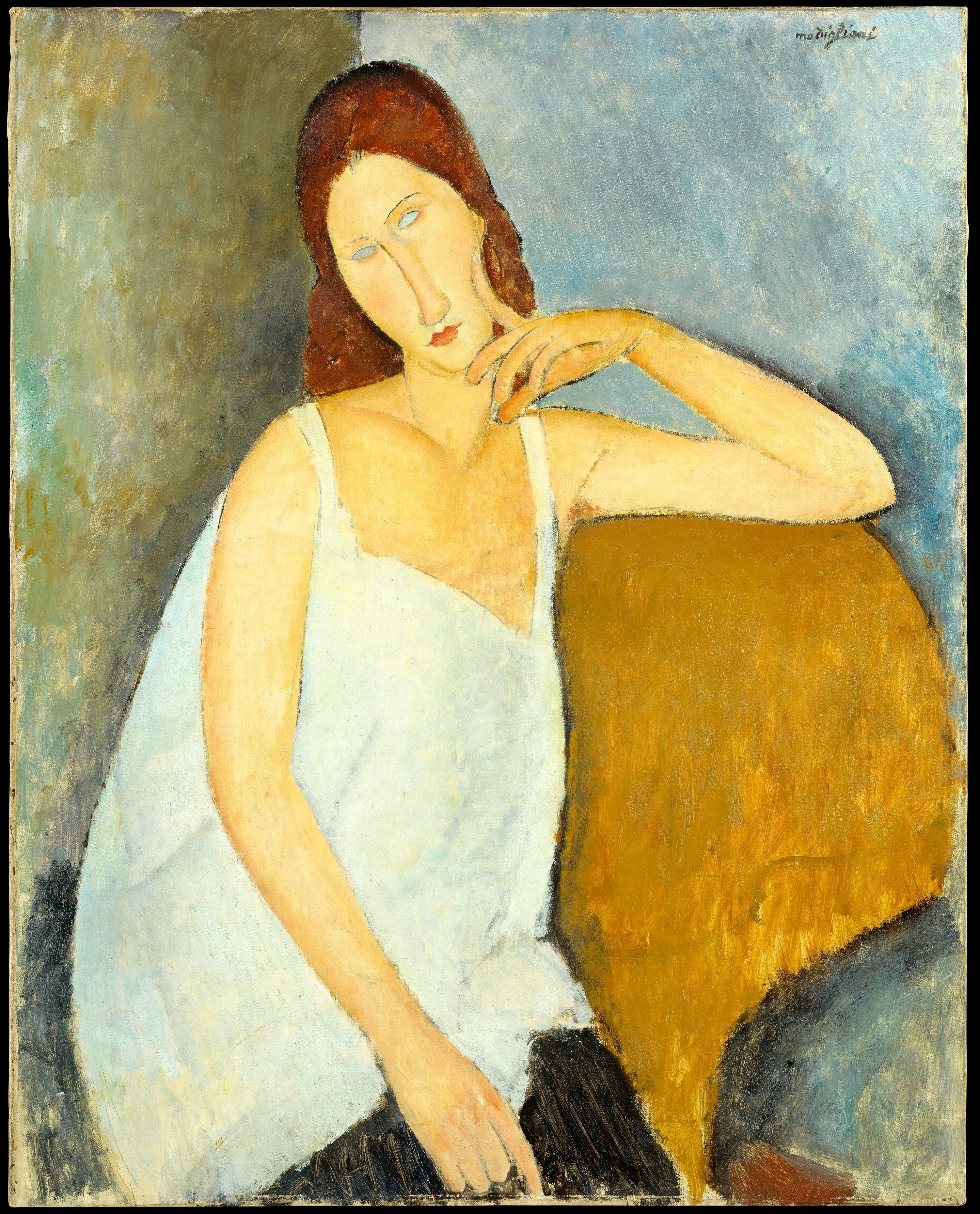 Giallobus - Paintings - Amedeo Modigliani