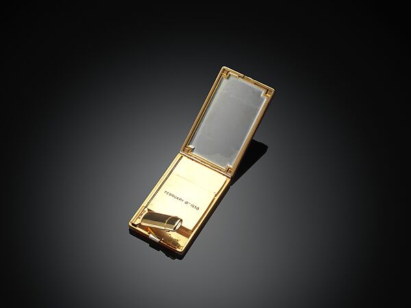 Vanity Case, Van Cleef &amp; Arpels (French, founded Paris, 1896), Gold, enamel, jade, diamonds