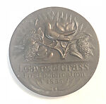 Walt Whitman; Leaves of Grass, Paul Fjelde (American, 1892–1984), Bronze