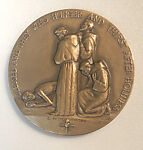 Saint Francis and the Lepers, Pietro Montana (American (born Italy), Alcamo 1890–1978), Bronze