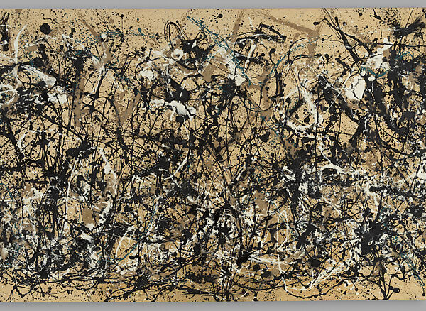 Autumn Rhythm (Number 30), Jackson Pollock (American, Cody, Wyoming 1912–1956 East Hampton, New York), Enamel on canvas