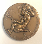Medal, Donald De Lue (American, 1897–1988), Bronze
