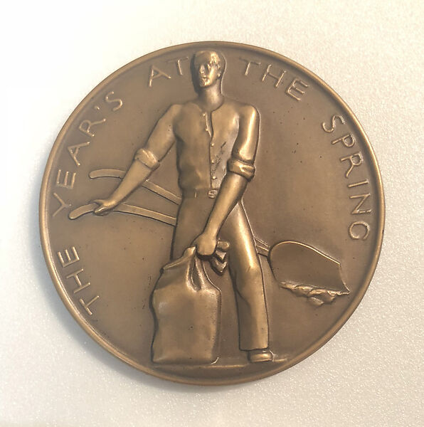 Medals, Charles Rudy (American, York, Pennsylvania 1904–1986 Doylestown, Pennsylvania), Bronze 