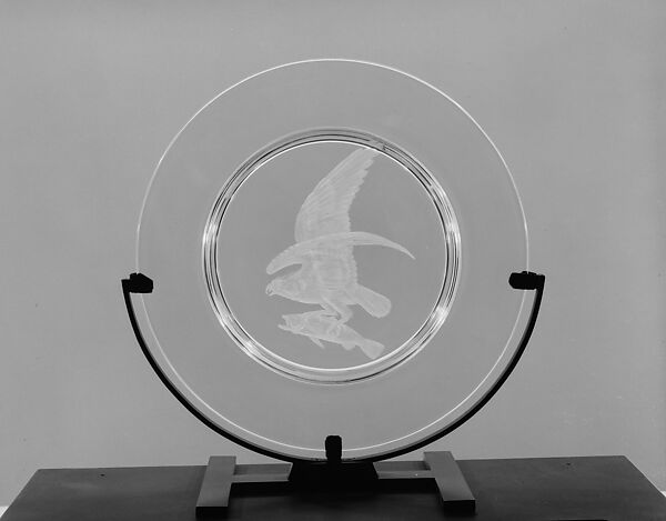 Osprey, Sidney Biehler Waugh (American, Amherst, Massachusetts 1904–1963 New York), Crystal glass 