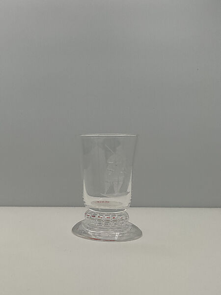 "The Trapper" Cigarette Urn, Sidney Biehler Waugh (American, Amherst, Massachusetts 1904–1963 New York), Glass