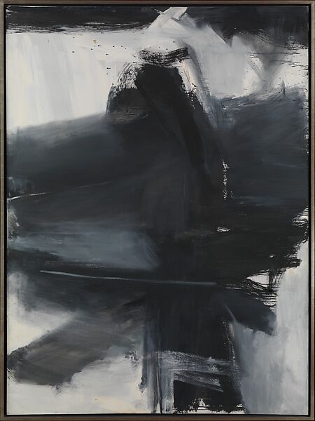 Black, White, and Gray, Franz Kline (American, Wilkes-Barre, Pennsylvania 1910–1962 New York), Oil on canvas 