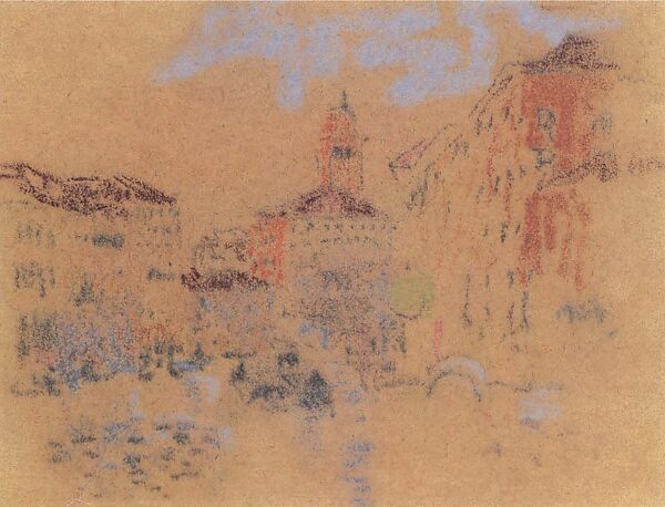 Venice, John Marin (American, Rutherford, New Jersey 1870–1953 Cape Split, Maine), Pastel on paper 