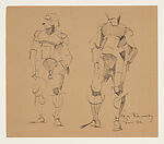 Studies of a Standing Man