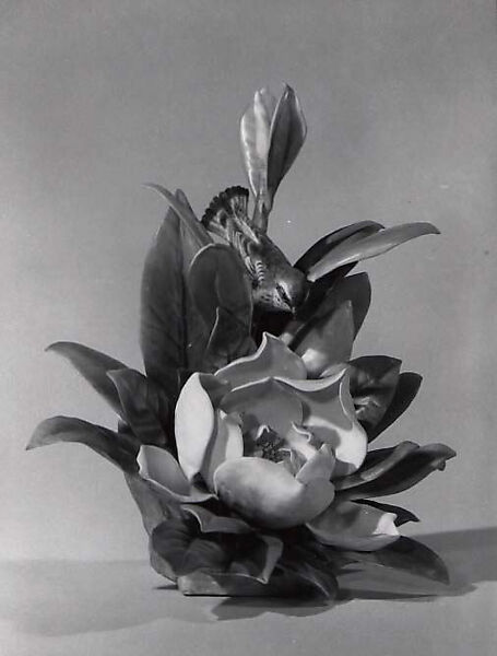 Bird (male Magnolia Warbler), Dorothy Doughty (British, 1893–1963), Bone china 