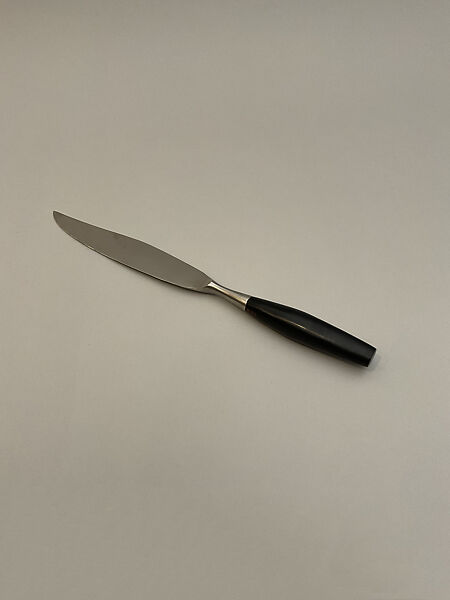 Carving set: Knife, Jens Quistgaard (Danish, Copenhagen 1919–2008 Vordingborg), Stainless steel and polystyrene 