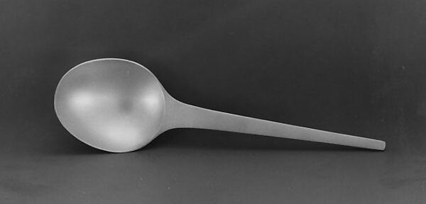 Serving spoon, Henning Koppel (Danish, 1918–1981), Silver 