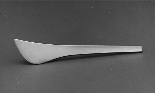 Butter knife, Magnus Stephensen (Danish, Copenhagen 1903–1984 Copenhagen), Stainless steel 