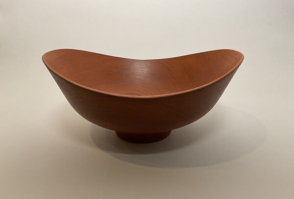 Salad bowl, Finn Juhl (Danish, 1912–1989)  , for Georg Jensen, Inc., Teak 