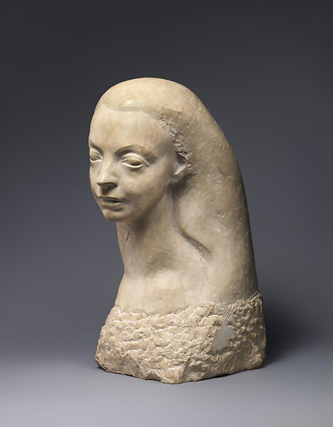 Lillian Gish, Isamu Noguchi (American, Los Angeles, California 1904–1988 New York), Botticino marble 