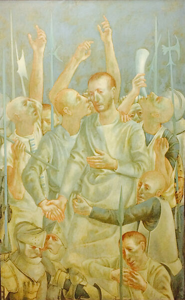 The Kiss of Judas, Stephen Greene (American, New York 1917–1999 Valley Cottage, New York), Oil on canvas 