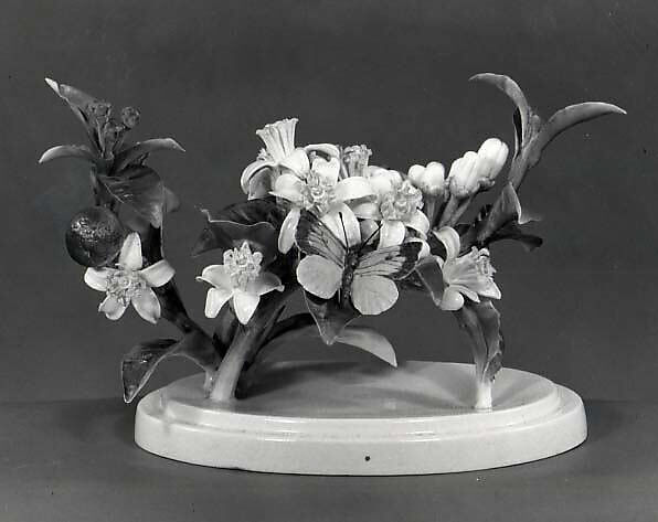 Sculpture, Dorothy Doughty (British, 1893–1963), Bone china 