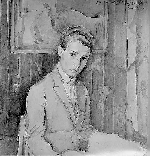 Dr. Fernand Cardis, Boris Solotareff (American (born Romania), Bendare 1889–1966 New York), Watercolor and graphite on cardboard 