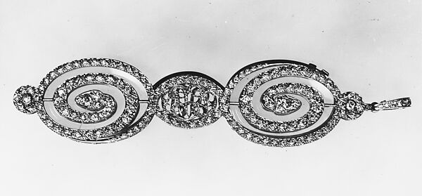 Lorgnettes, Cartier (French, founded Paris, 1847), Platinum, diamonds, American