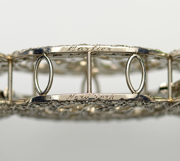 Lorgnettes, Cartier (French, founded Paris, 1847), Platinum, diamonds, American