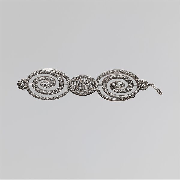 Lorgnettes, Cartier (French, founded Paris, 1847), Platinum, diamonds, American