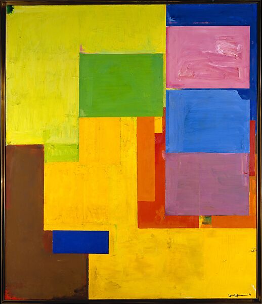 Veluti in Speculum, Hans Hofmann (American (born Germany), Wessenburg 1880–1966 New York), Oil on canvas 