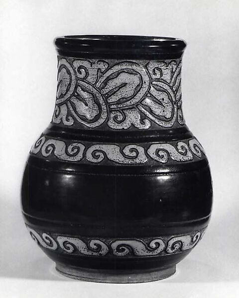 Vase, Emile Lenoble (French, Paris 1875–1939 Choisy le Roi), Glazed stoneware 