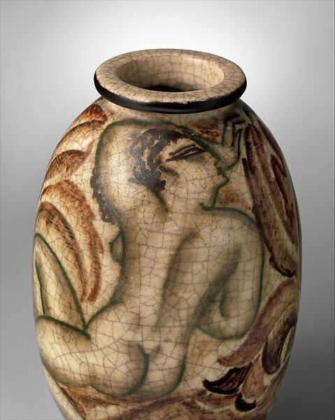 Vase, René Buthaud (French, Saintes 1886–1986 Bordeaux), Glazed stoneware