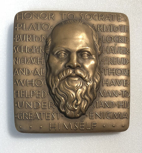 Medal, Robert A. Weinman (American, New York 1915–2003 Winston-Salem, North Carolina), Bronze 