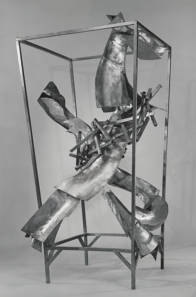 Homage to Piranesi II, Herbert Ferber (American, New York 1906–1991 North Egremont, Massachusetts), Copper and brass 
