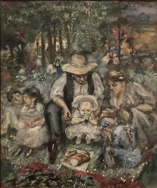 The Family of Claude Terrasse, Pierre Bonnard (French, Fontenay-aux-Roses 1867–1947 Le Cannet), Oil on canvas 