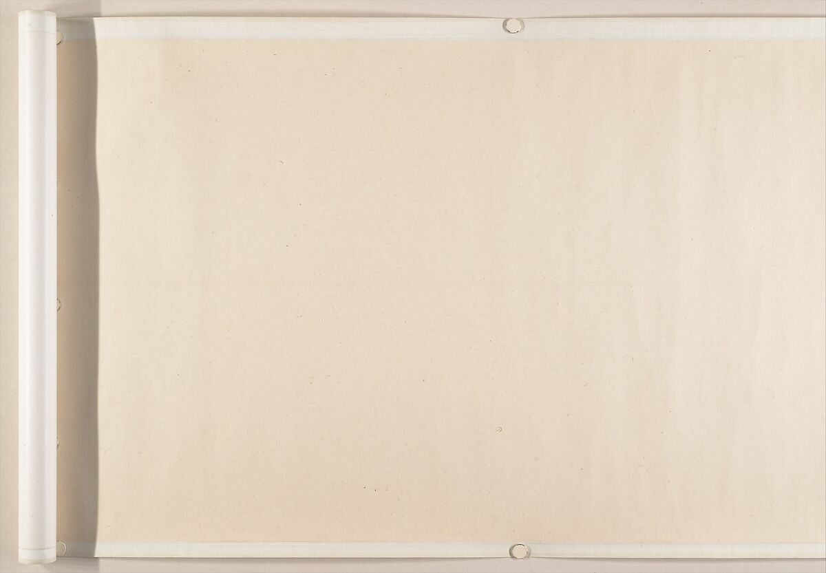 Landscape after Dong Yuan, Juran, Ma Yuan, and Xia Gui, Li Zai (Chinese, active 17th century) ?, Handscroll; ink and color on paper, China