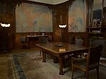 "Wisteria" Dining Room, Lucien Lévy-Dhurmer (French, Algiers 1865–1953 Le Vésinet), Carved walnut and amaranth