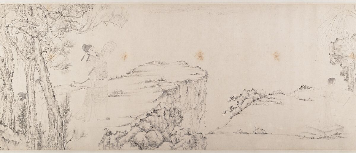 Paragons of Loyalty and Filial Piety, Wang Shanggong (Chinese, active late 16th century), Handscroll; ink on paper, China