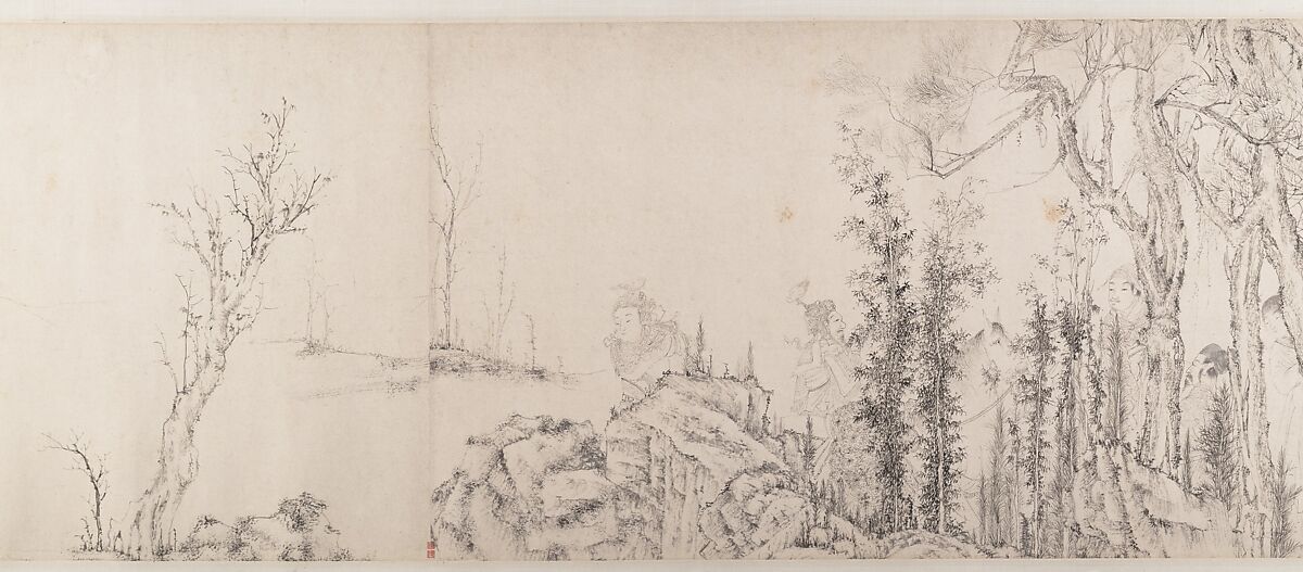 Paragons of Loyalty and Filial Piety, Wang Shanggong (Chinese, active late 16th century), Handscroll; ink on paper, China