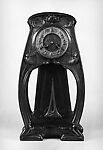 Mantle Clock, Joseph Garino (French (born Italy)), Wood, brass 