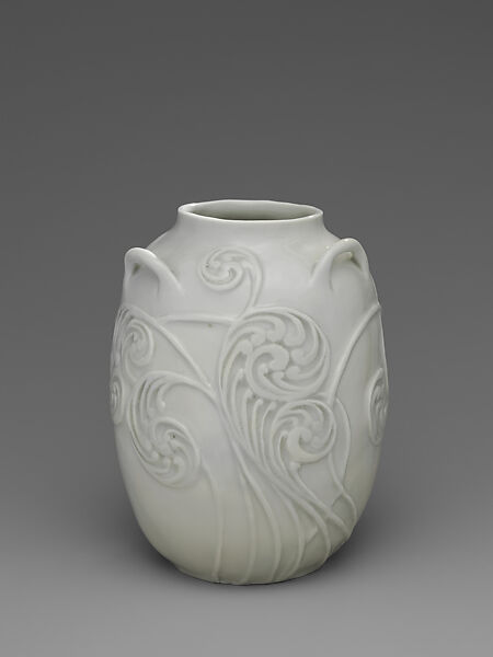 Vase, M. Louise McLaughlin (American, Cincinnati, Ohio 1847–1939 Cincinnati, Ohio), Porcelain, American 