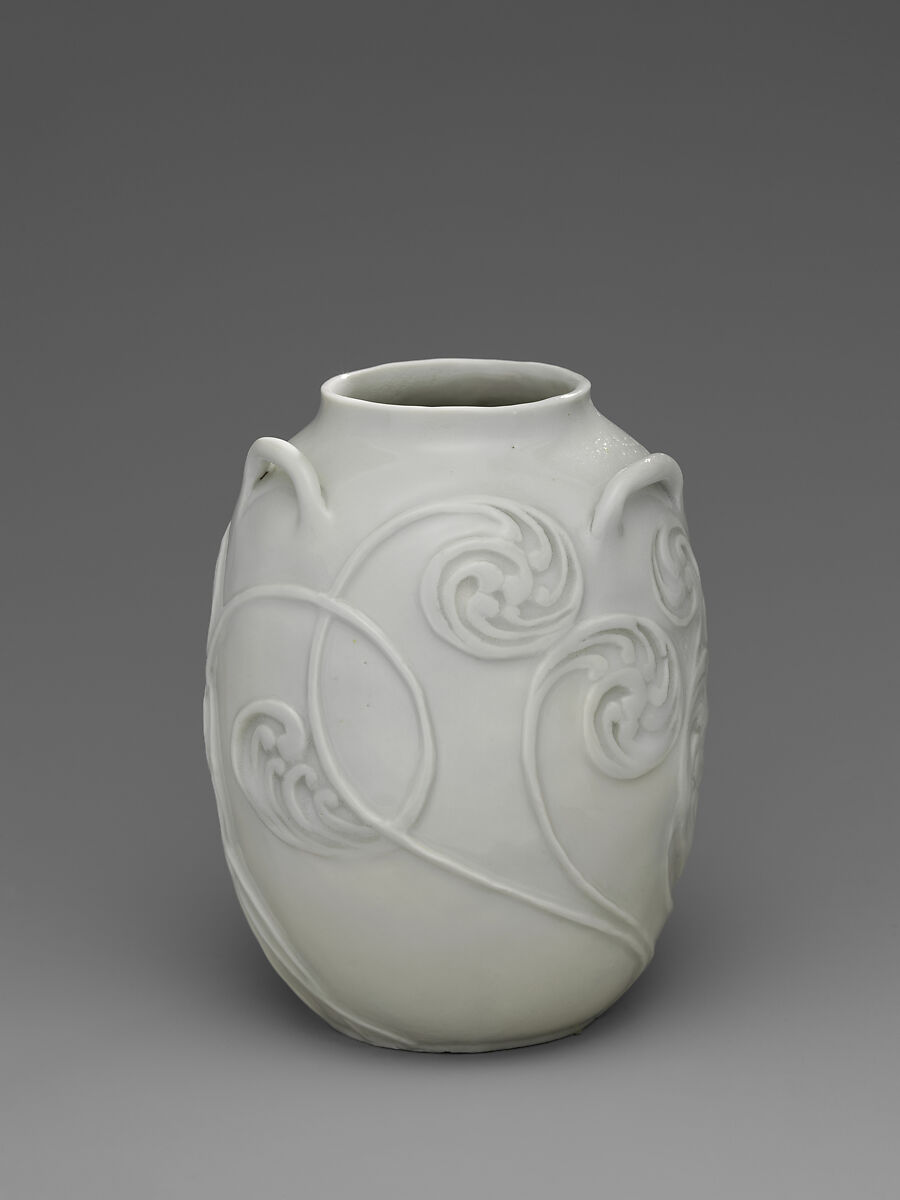 Vase, M. Louise McLaughlin (American, Cincinnati, Ohio 1847–1939 Cincinnati, Ohio), Porcelain, American